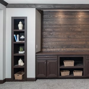 Woodslat Entertainment Center