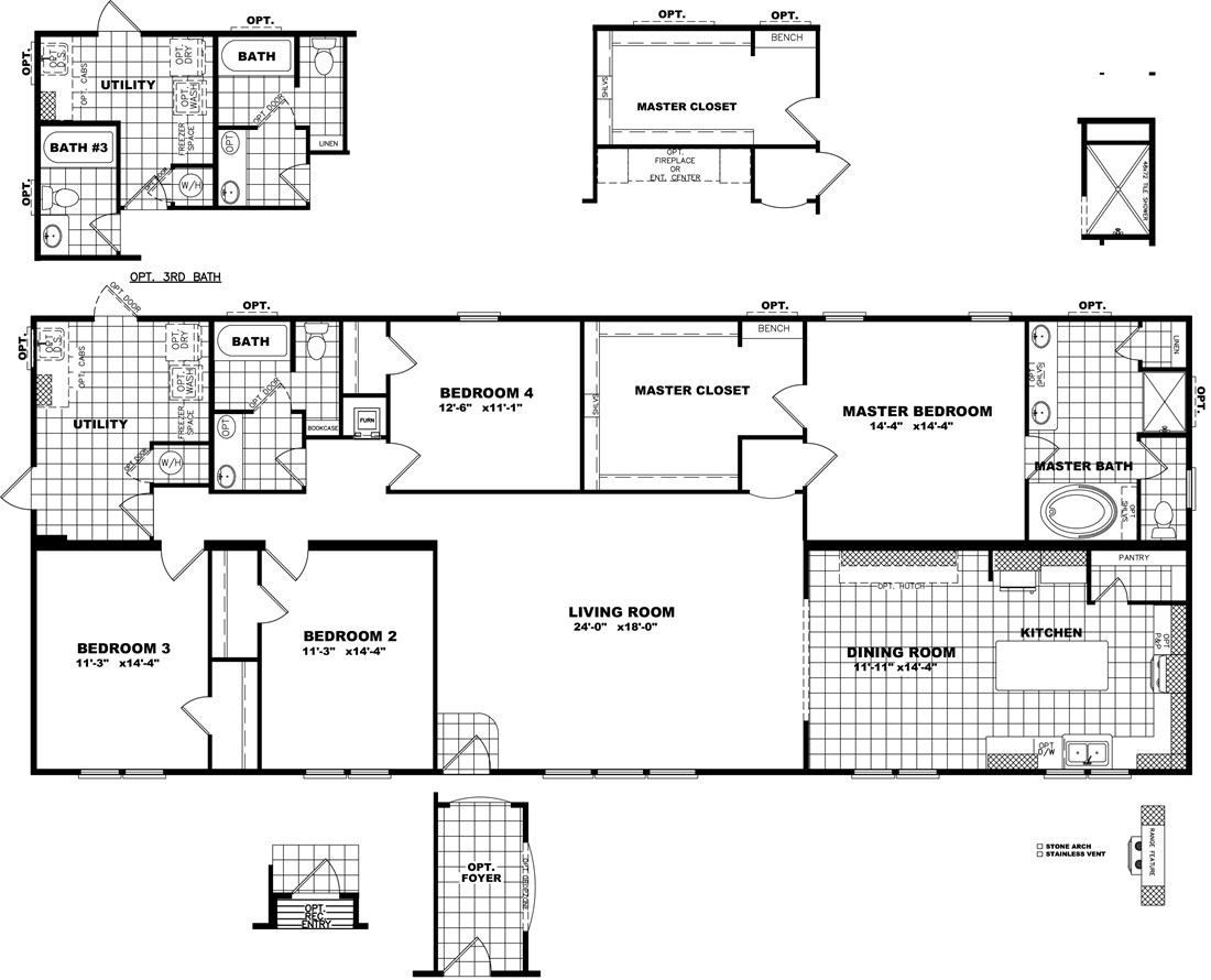 The THE GREENSBORO Floor Plan