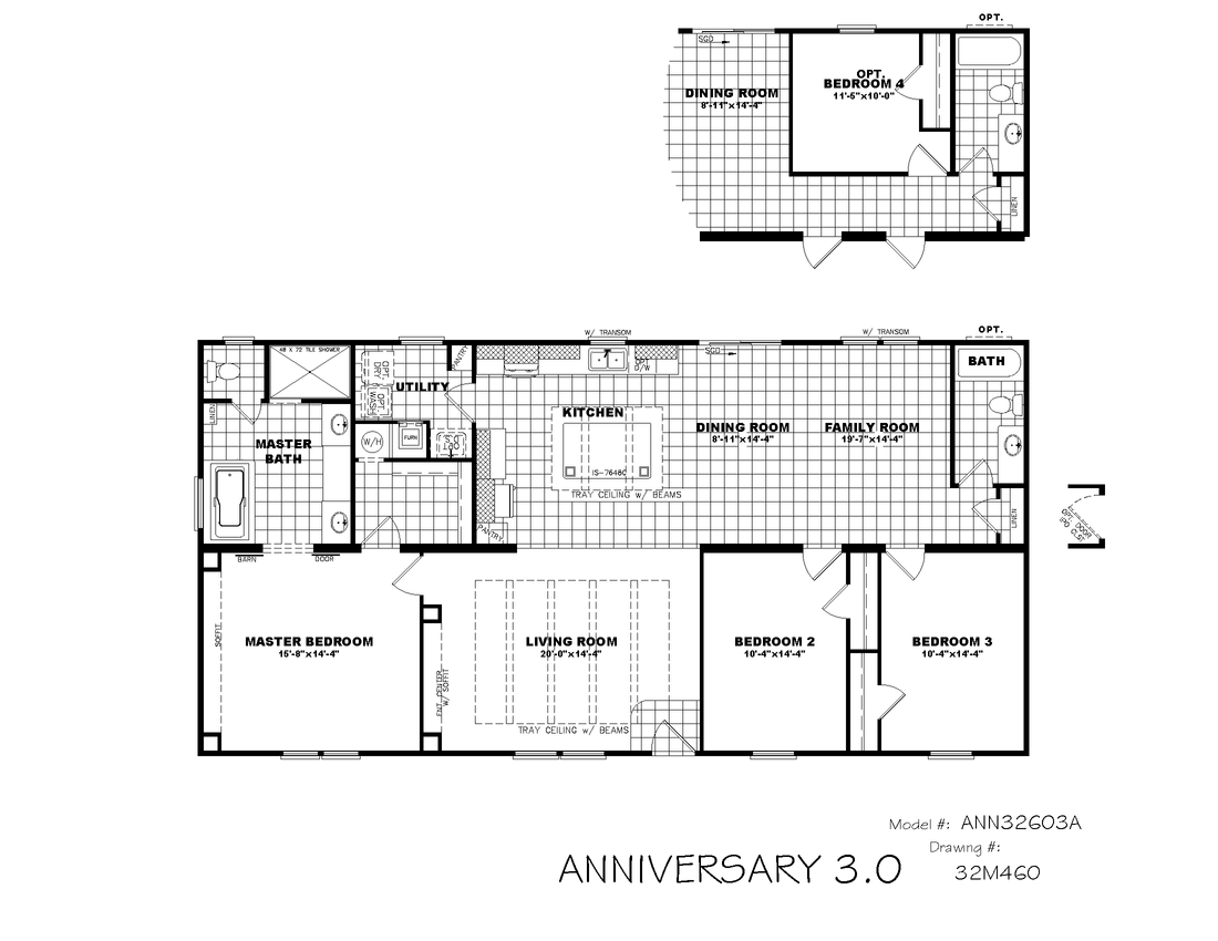 The THE ANNIVERSARY 3.0 32 Floor Plan