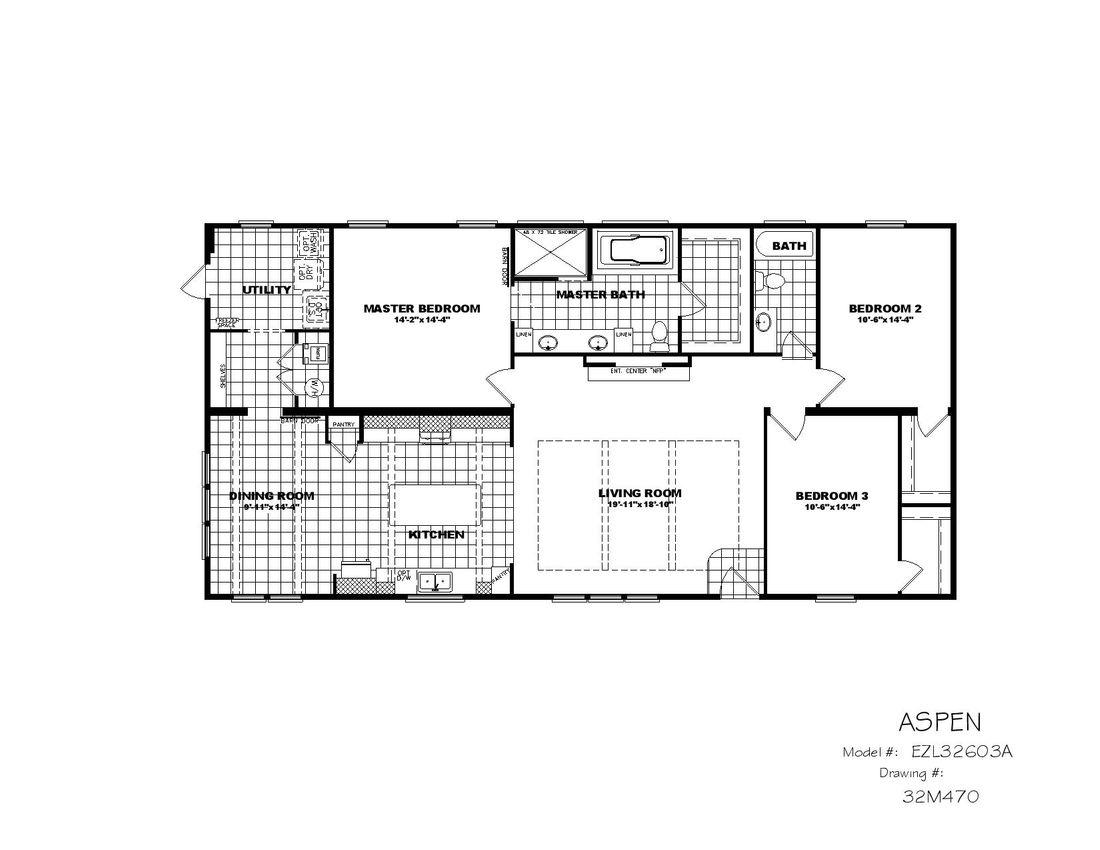 The THE ASPEN Floor Plan