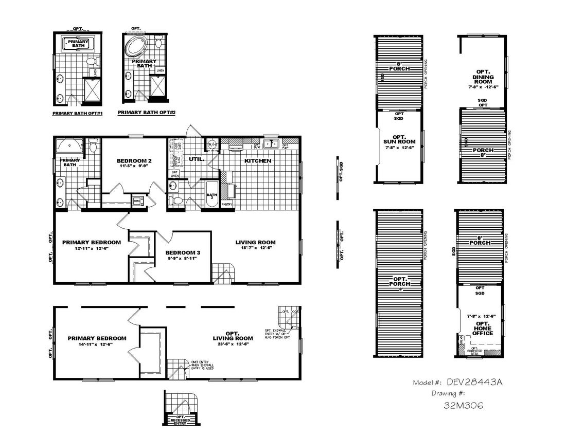 The THE HOGAN 28 Floor Plan