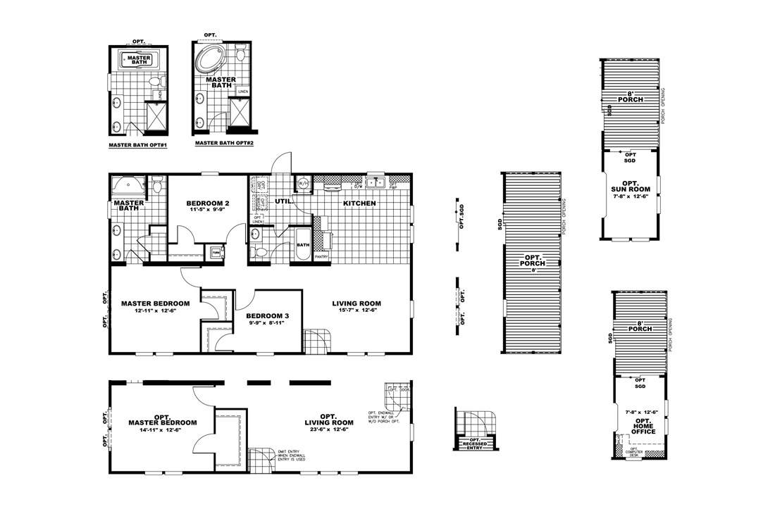 The THE HOGAN 28 Floor Plan