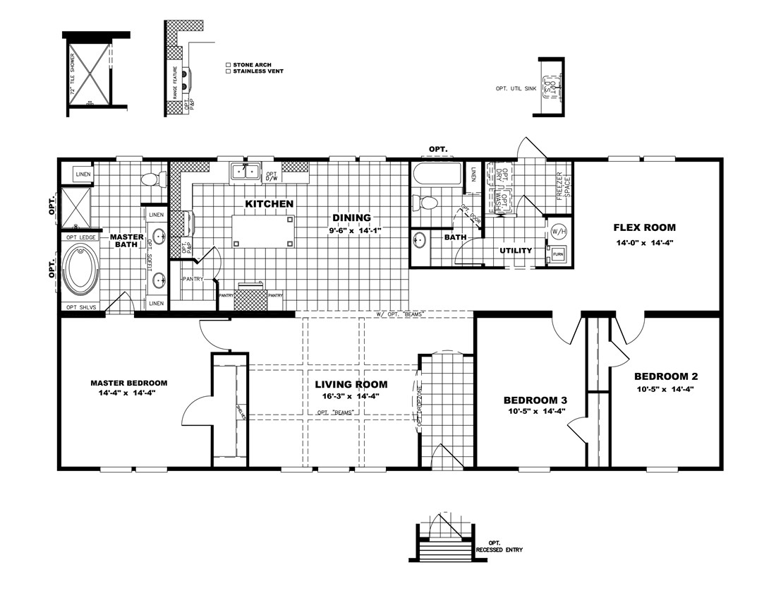 The THE AMAZON Floor Plan
